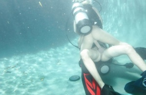 Angelina Ashe is fucking underwater and does wild cocksucking