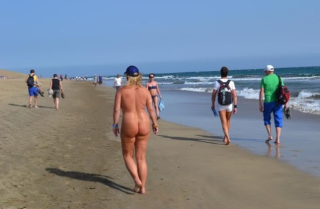 Bbw Nude Beach Galleries - Nude Beach Public Porn Pics & XXX Photos - LamaLinks.com