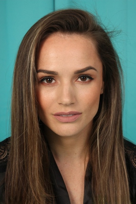 Pretty brunette Tori Black gets completely naked during solo action on her bed 97792823