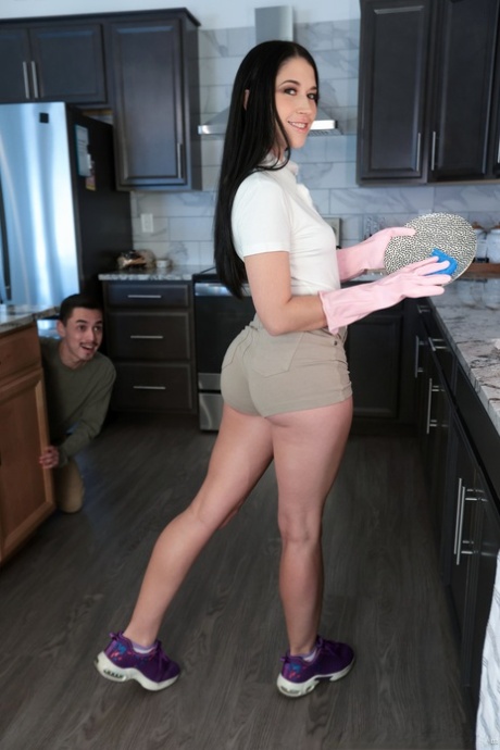 Latina MILF Alex Coal gets on top of her stepson's large cock 50697197